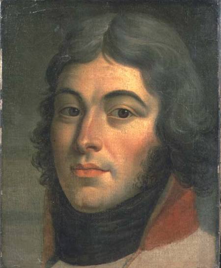 Portrait of General Louis-Lazare Hoche (1768-97) à École française
