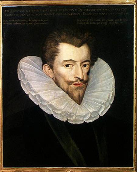 Portrait of Henri I (1549-88) de Lorraine, Duc de Guise, known as Le Balafre à École française