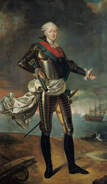 Portrait of Louis-Jean-Marie de Bourbon (1725-93) Duke of Penthievre à École française