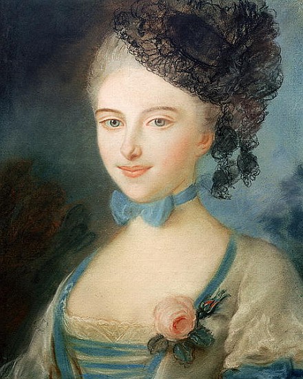 Portrait of Madame Balzac, c.1798 à École française