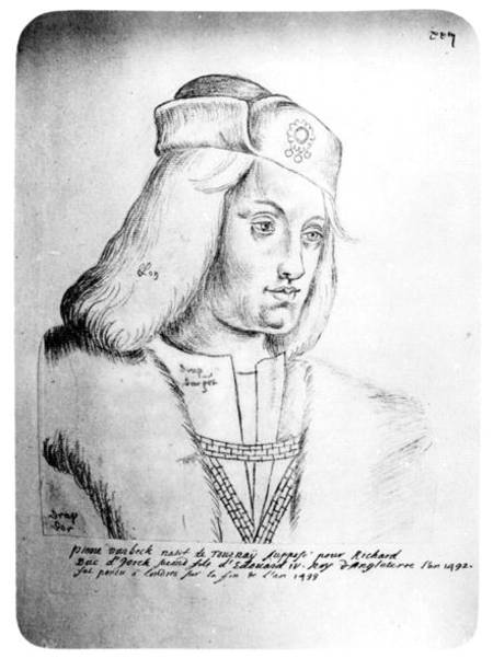 Portrait of Perkin Warbeck (c.1474-99) Flemish imposter and pretender to the English throne à École française