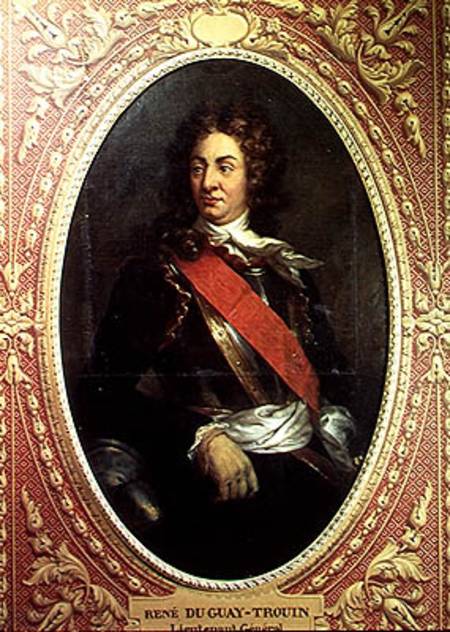 Portrait of Rene Duguay-Trouin (1673-) à École française
