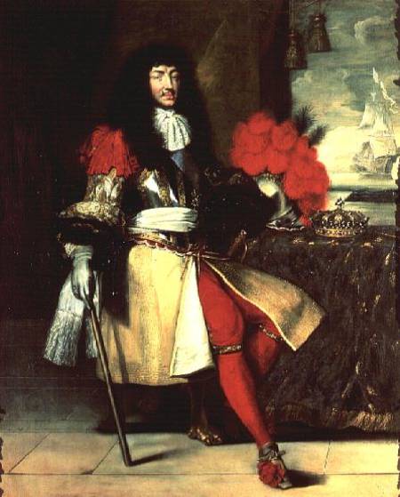 Seated Portrait of Louis XIV (1638-1715) à École française