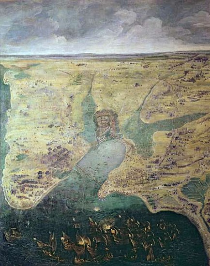 Siege of La Rochelle, 10th August 1627-28th October 1628 à École française