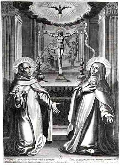 St. John of the Cross and St. Theresa of Avila à École française