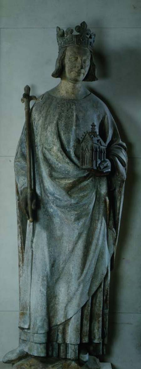 Statue of Charles V (1338-80) King of France à École française