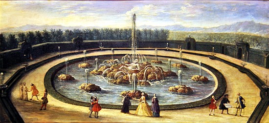 The Bassin de l''Encelade at Versailles, early eighteenth century à École française