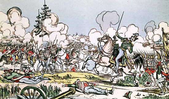 The Battle of Moscow, 7th September 1812 à École française