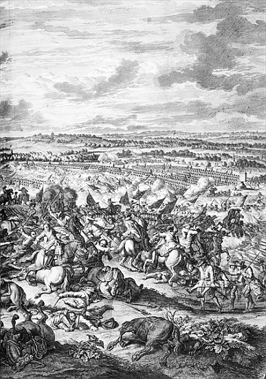 The Battle of Oudenarde à École française