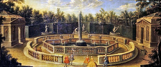 The Bosquet des Domes at Versailles à École française