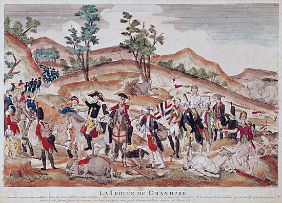 The Breach of Grandpre, October 1792 à École française