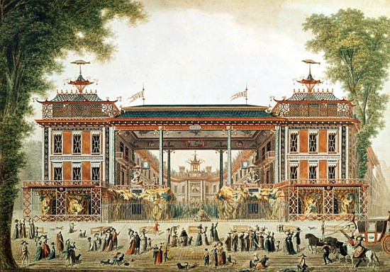 The Chinese Baths in Paris, established Lenoir à École française