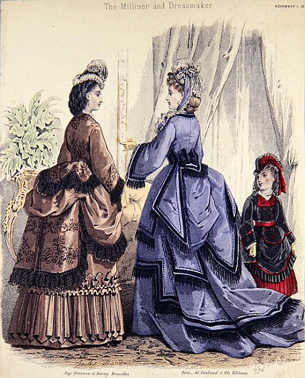 The Milliner and Dressmaker à École française