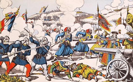 The Siege of Lang-Son, 13th February 1885 à École française