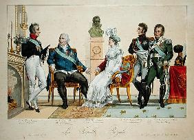 Louis XVIII (1755-1826) and his Family