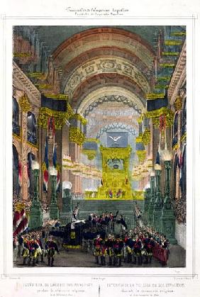 The Arrival of Napoleon''s Ashes at L''Eglise des Invalides, 15th December 1840