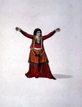 Turkish Transvestite Dancer, Ottoman period