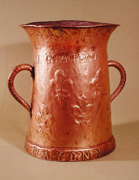 Vase, from Bayonne à École française