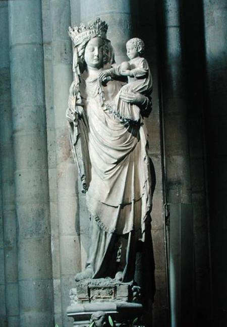 Virgin and Child, known as Notre-Dame de Paris à École française