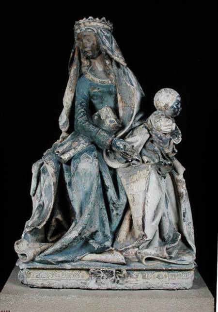 The Virgin and Child, from Notre-Dame de Grace à École française