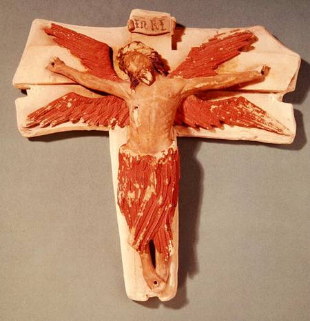 Winged Christ on the Cross à École française