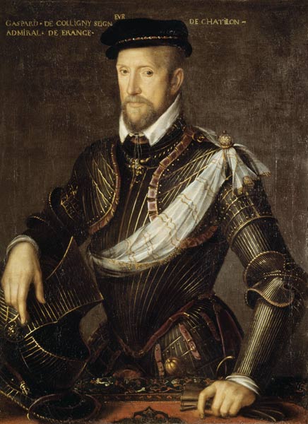 Gaspard II of Coligny (1519-72) Admiral of France à École française