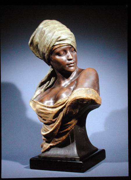 Nubian Girl à Friedrich Goldscheider