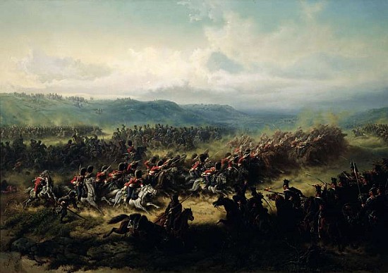 Charge of the Light Brigade, 25th October 1854 à Friedrich Kaiser