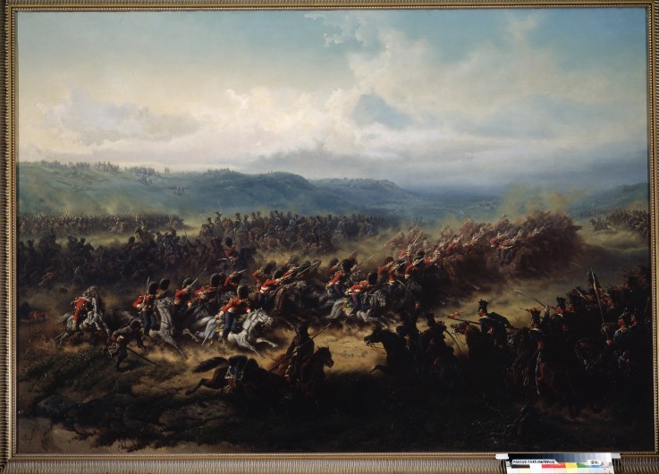 The Charge of the Light Brigade during the Battle of Balaclava à Friedrich Kaiser