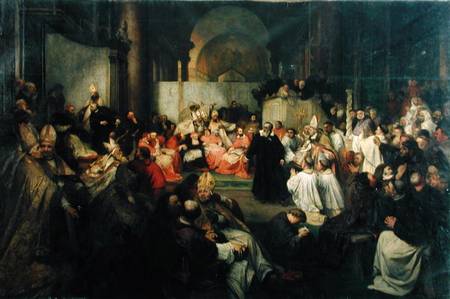Galilei before the Council à Friedrich Karl Hausmann