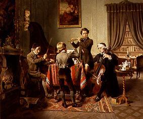 Le quartett. à Friedrich Peter Hiddemann