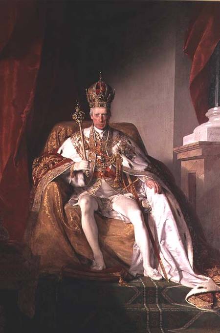 Emperor Francis I of Austria (1768-1835) à Friedrich von Amerling