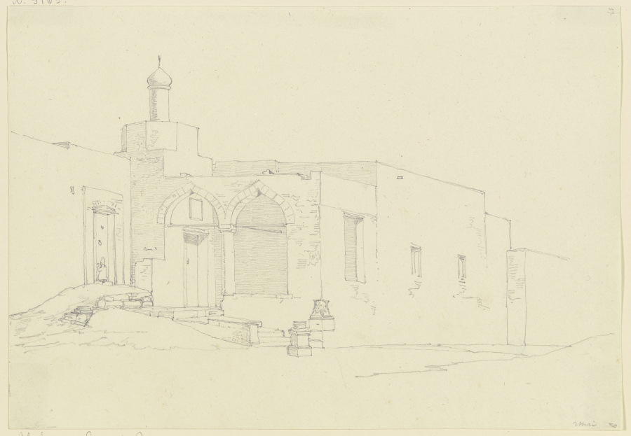 Kleine ägyptische Moschee à Friedrich Maximilian Hessemer