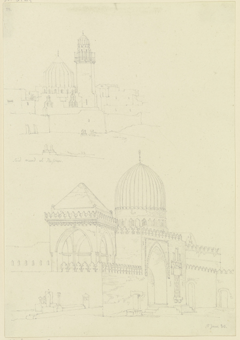 Mosques à Friedrich Maximilian Hessemer