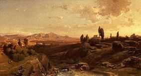 paysage de montagne en Espagne à Fritz Bamberger