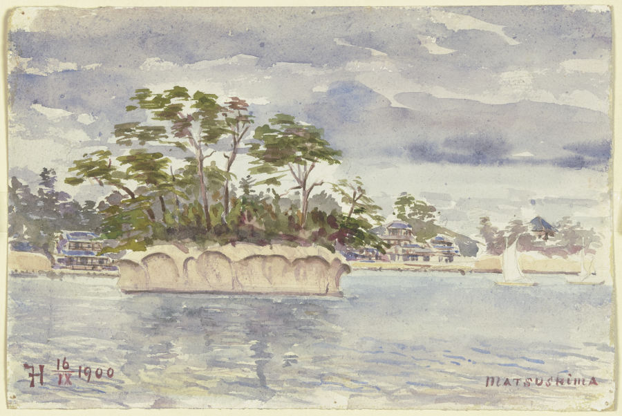 Inselchen vor Matsushima à Fritz Hauck