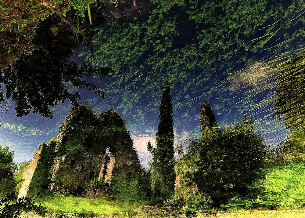 reflected ruins à Fulvio Pellegrini