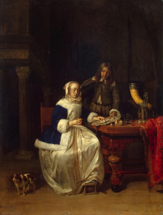 Breakfast à Gabriel Metsu