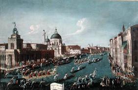 The Women's Regatta on the Grand Canal, Venice