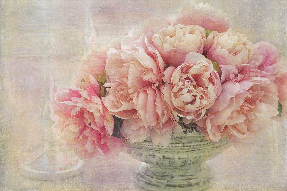 A Posy of Pink Peonies à Gaille Gray