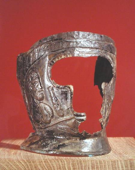 Gallo-Roman gladiator's mask à Gallo-Roman