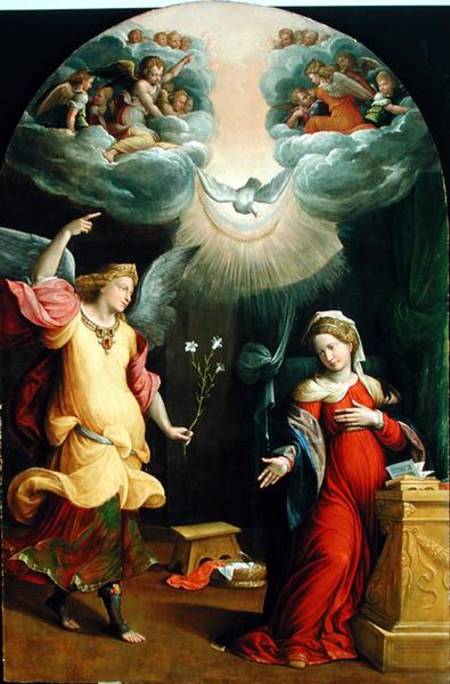 The Annunciation à Garofalo