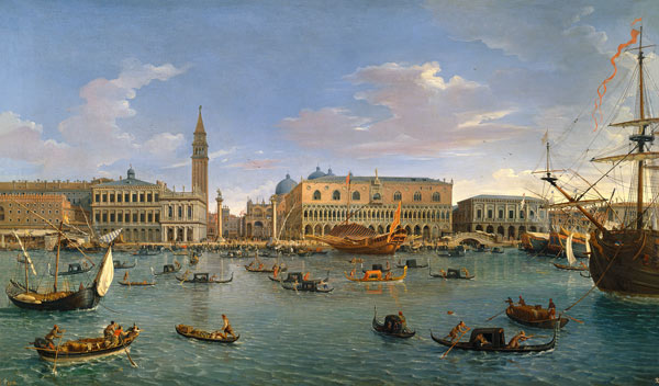 View of Venice from the Island of San Giorgio à Gaspar Adriaens van Wittel
