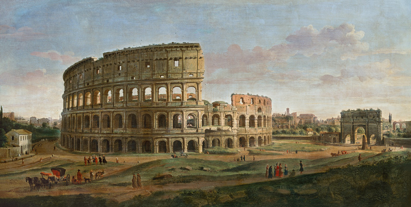 The Colosseum à Gaspar Adriaens van Wittel