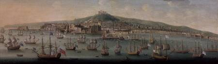View of Naples à Gaspar Butler