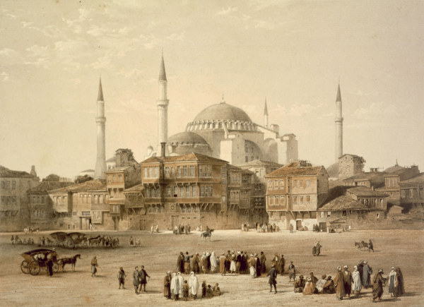 Constantinople, Hagia Sophia, G.Fossati à Gaspard Fossati