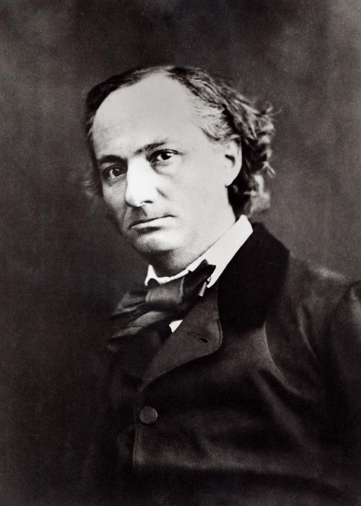 Charles Baudelaire (1821-67) (b/w photo)  à Gaspard Felix Tournachon Nadar