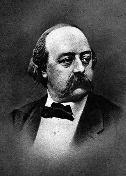 Gustave Flaubert (1821-1880) (b/w photo)  à Gaspard Felix Tournachon Nadar