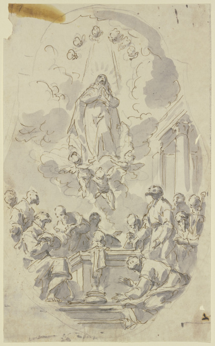 Assumption of Mary à Gaspare Diziani