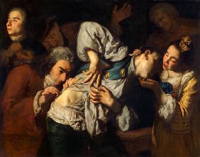 G.Traversi / Il ferito / Le blesse 1752